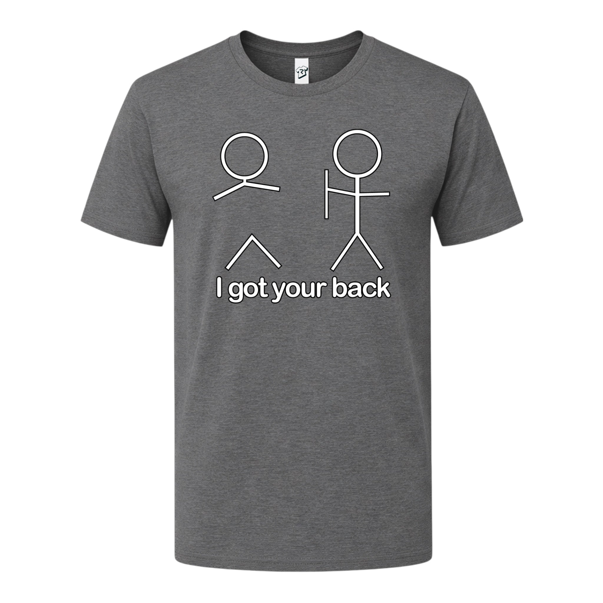 Tees Club graphic tee I Got Your Back - Premium Tee Black Size XL detail