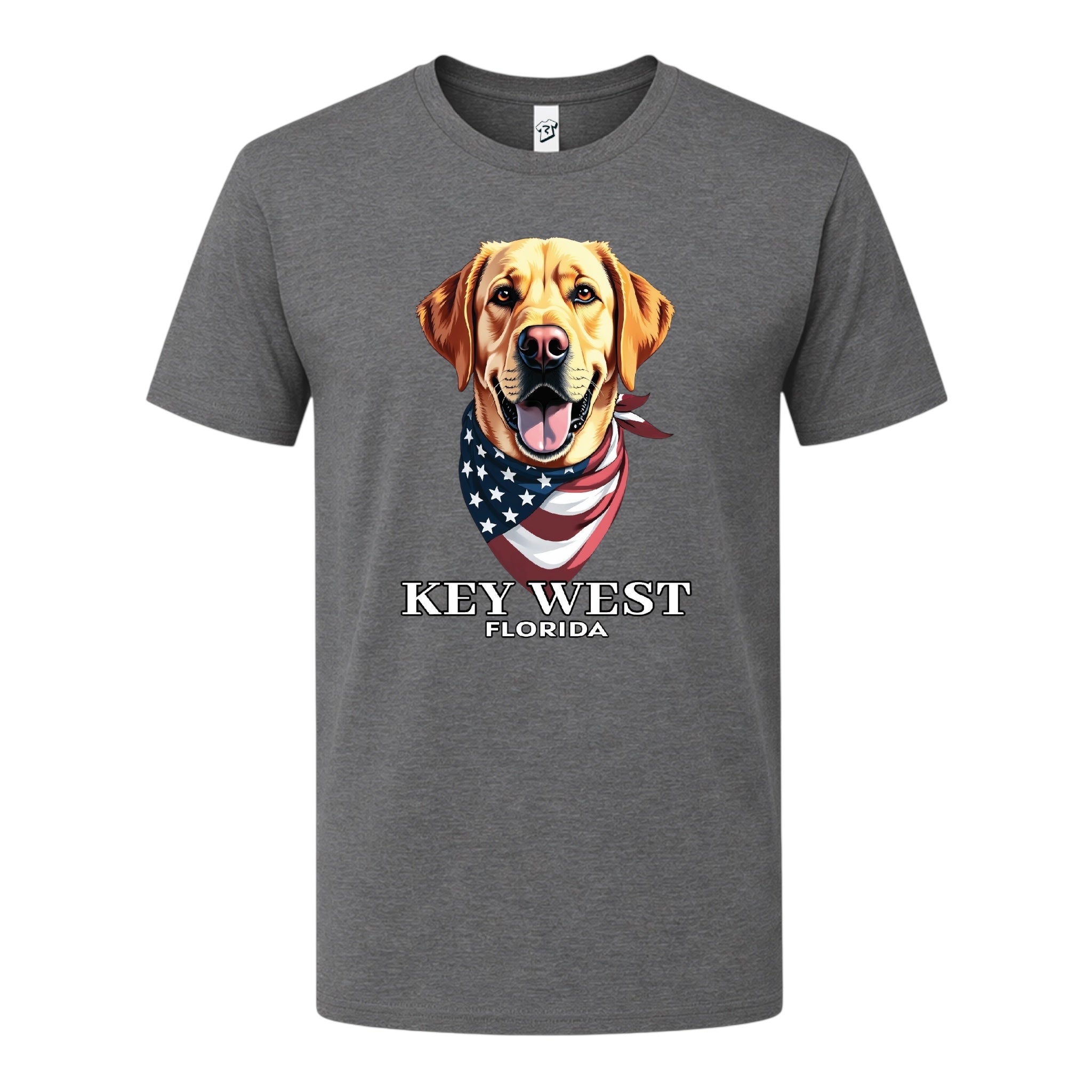 Tees Club graphic tee Golden Retriever KW - Premium Tee Black Size 2XL detail