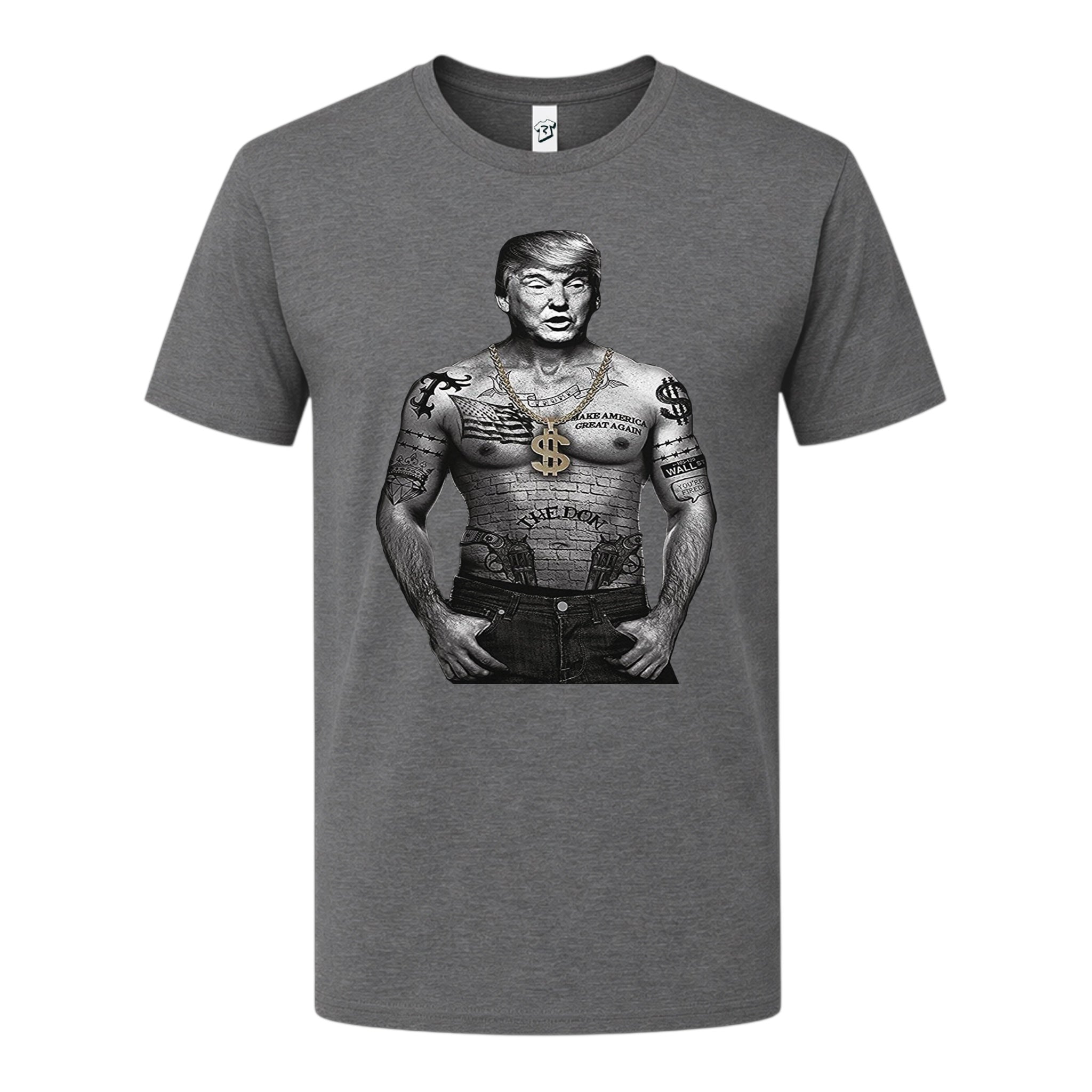 Tees Club graphic tee Trump Tattooed - Premium Tee Black Size M detail