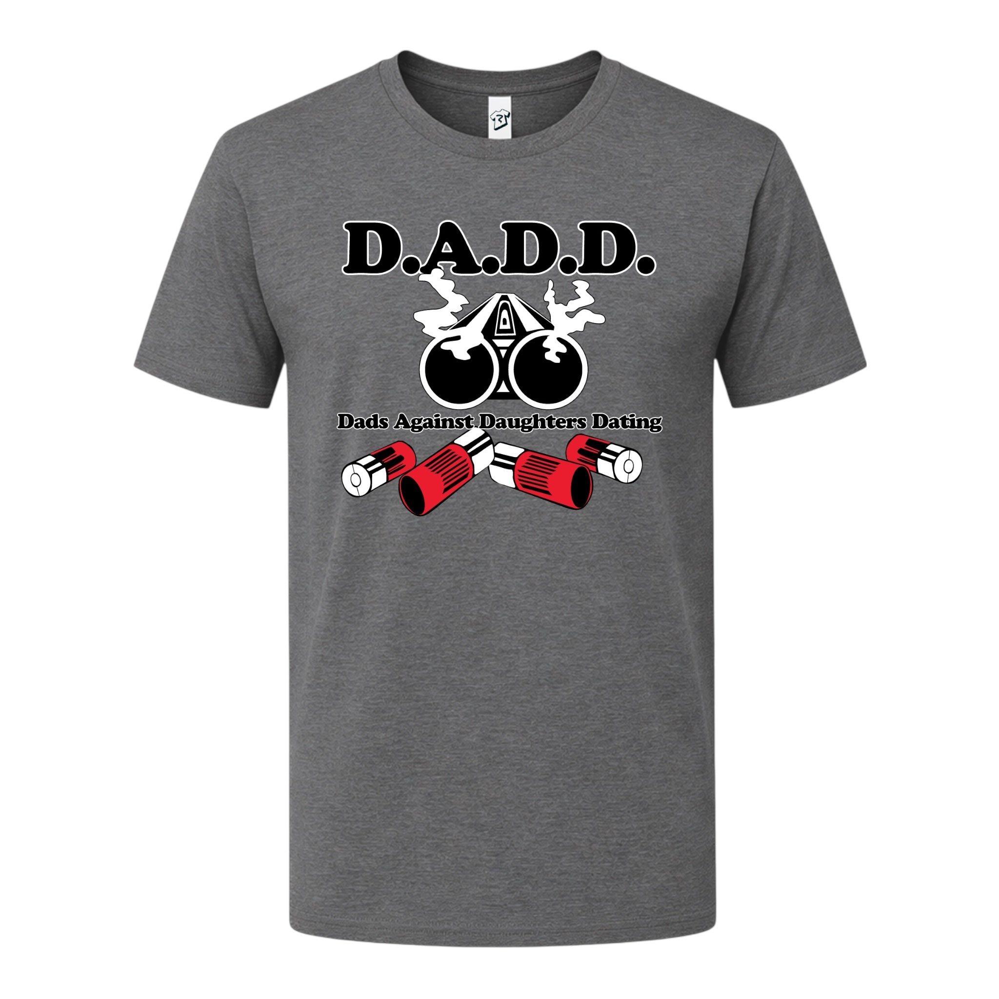 Tees Club graphic tee D.A.D.D. (Dads Against Daughter Daiting) - Premium Tee Black Size XL detail