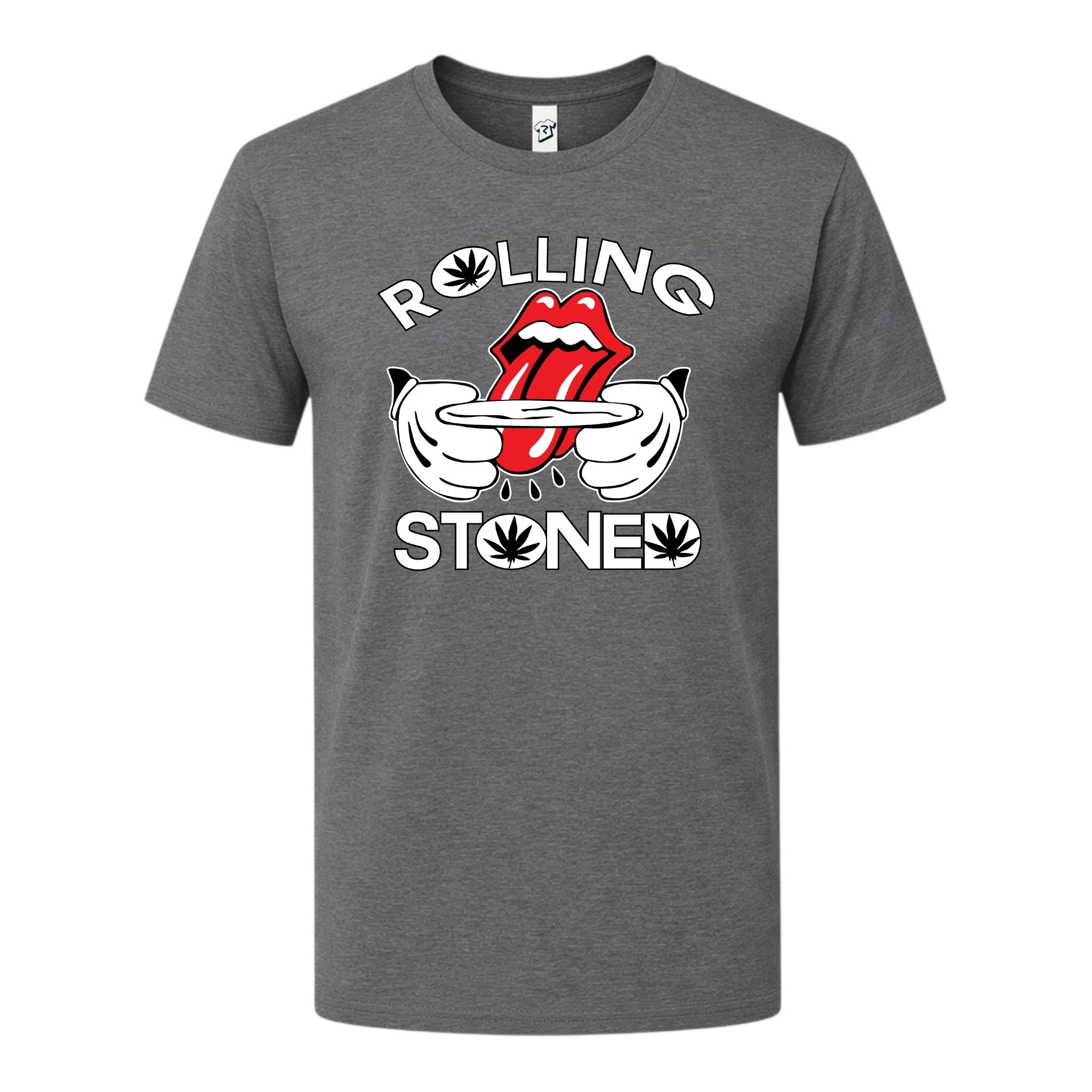 Tees Club graphic tee Rolling Stoned - Premium Tee Black Size M detail