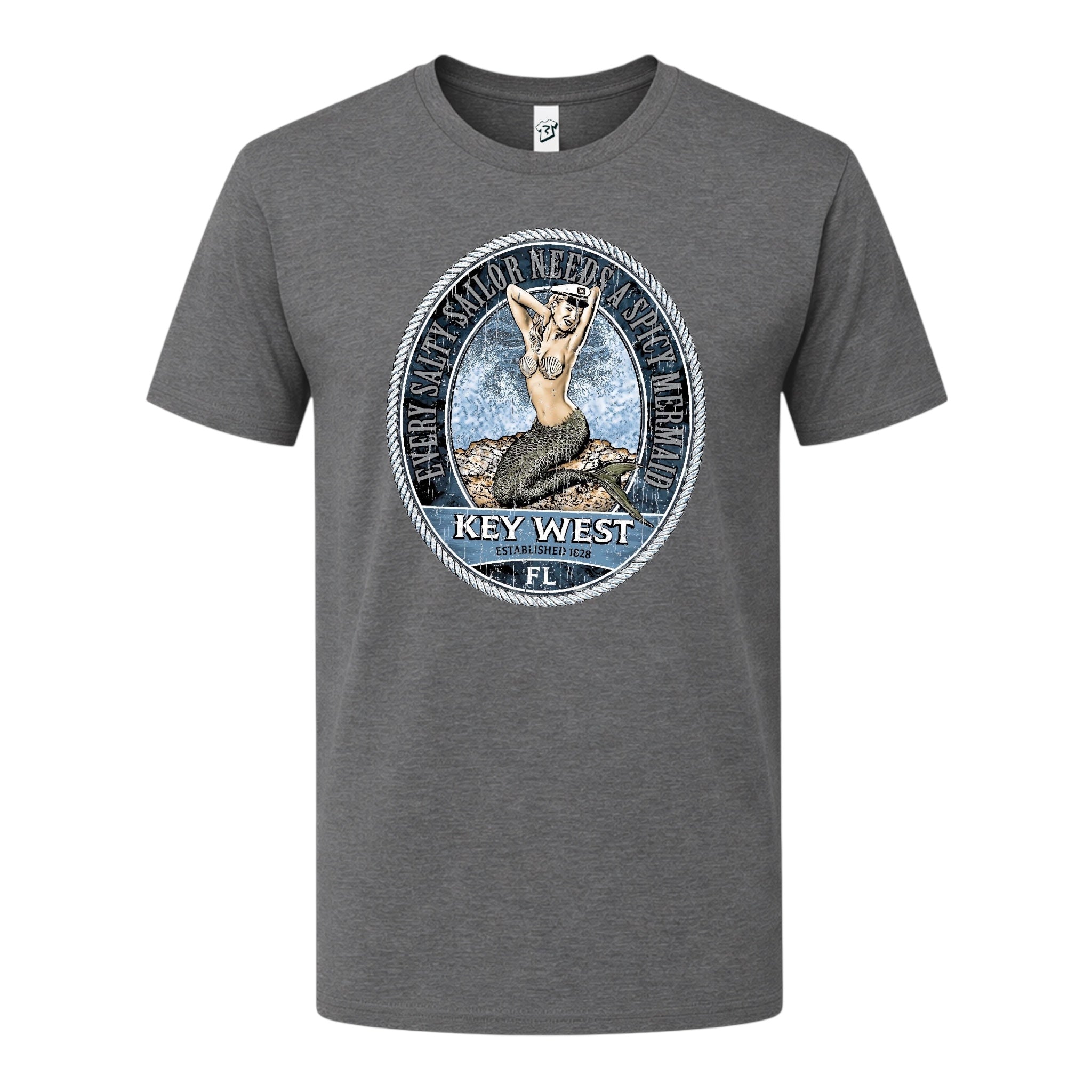 Tees Club graphic tee Mermaid KW - Premium Tee Black Size XL detail