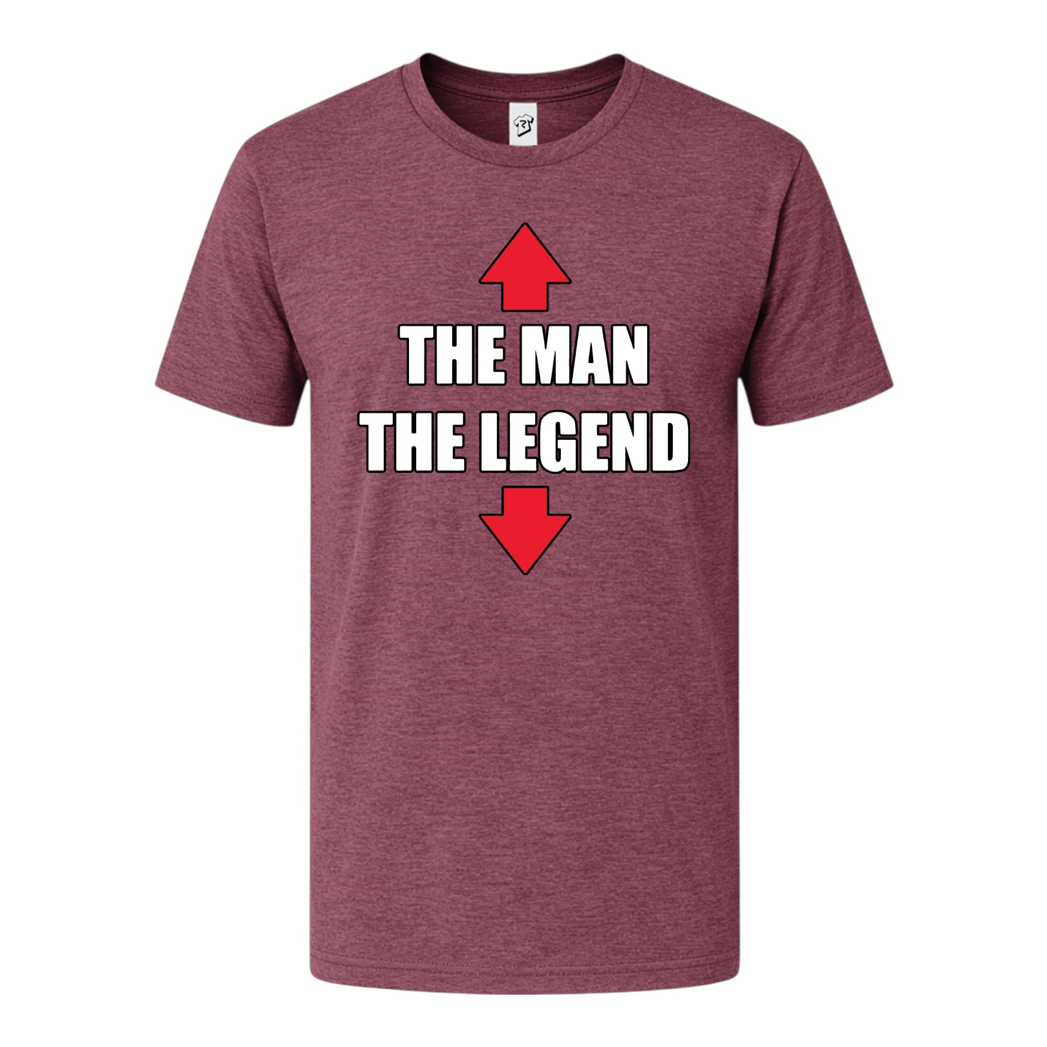 Tees Club graphic tee The Man The Legend - Premium Tee Black Size 2XL detail