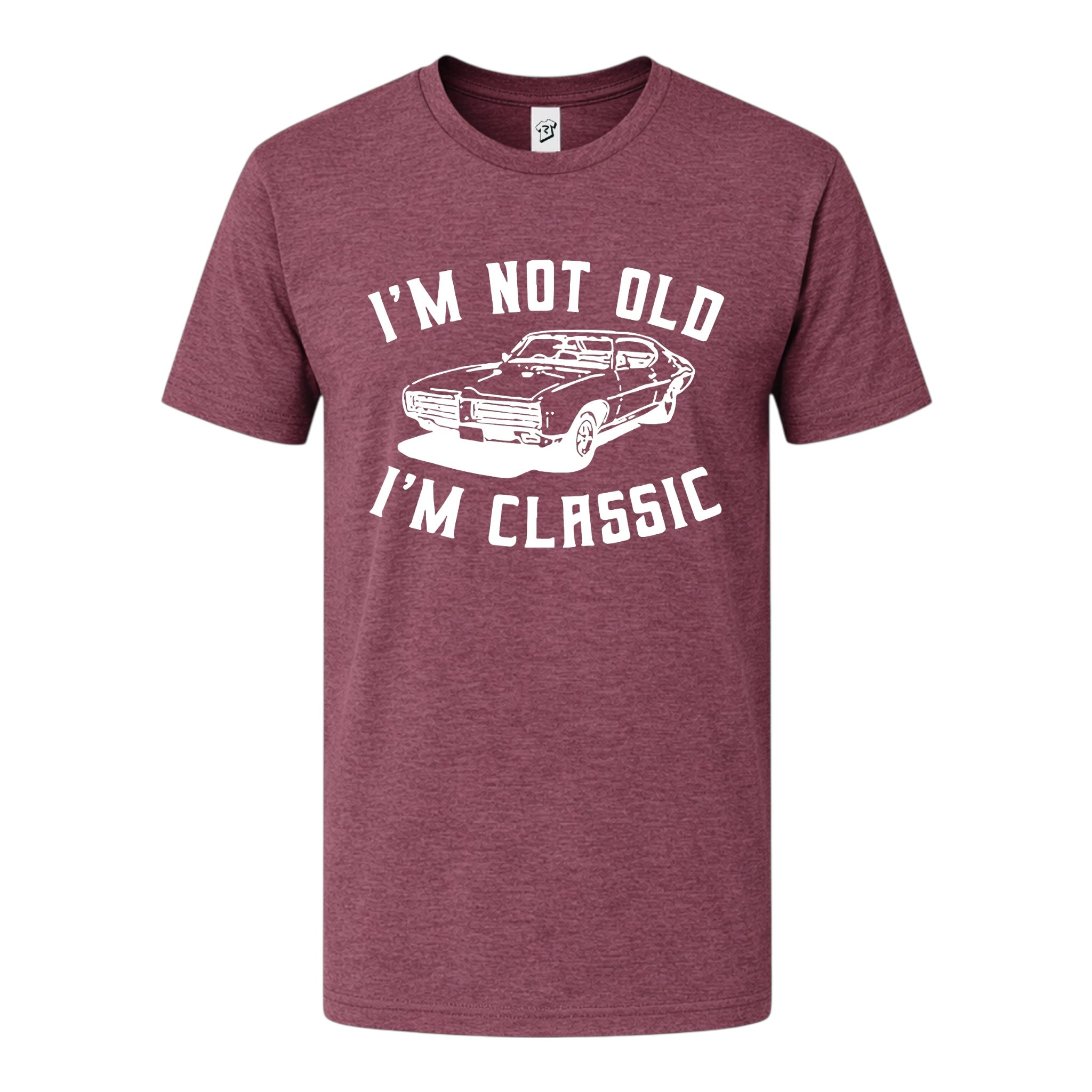 Tees Club graphic tee I'm Not Old I'm Classic - Premium Tee Black Size XL detail