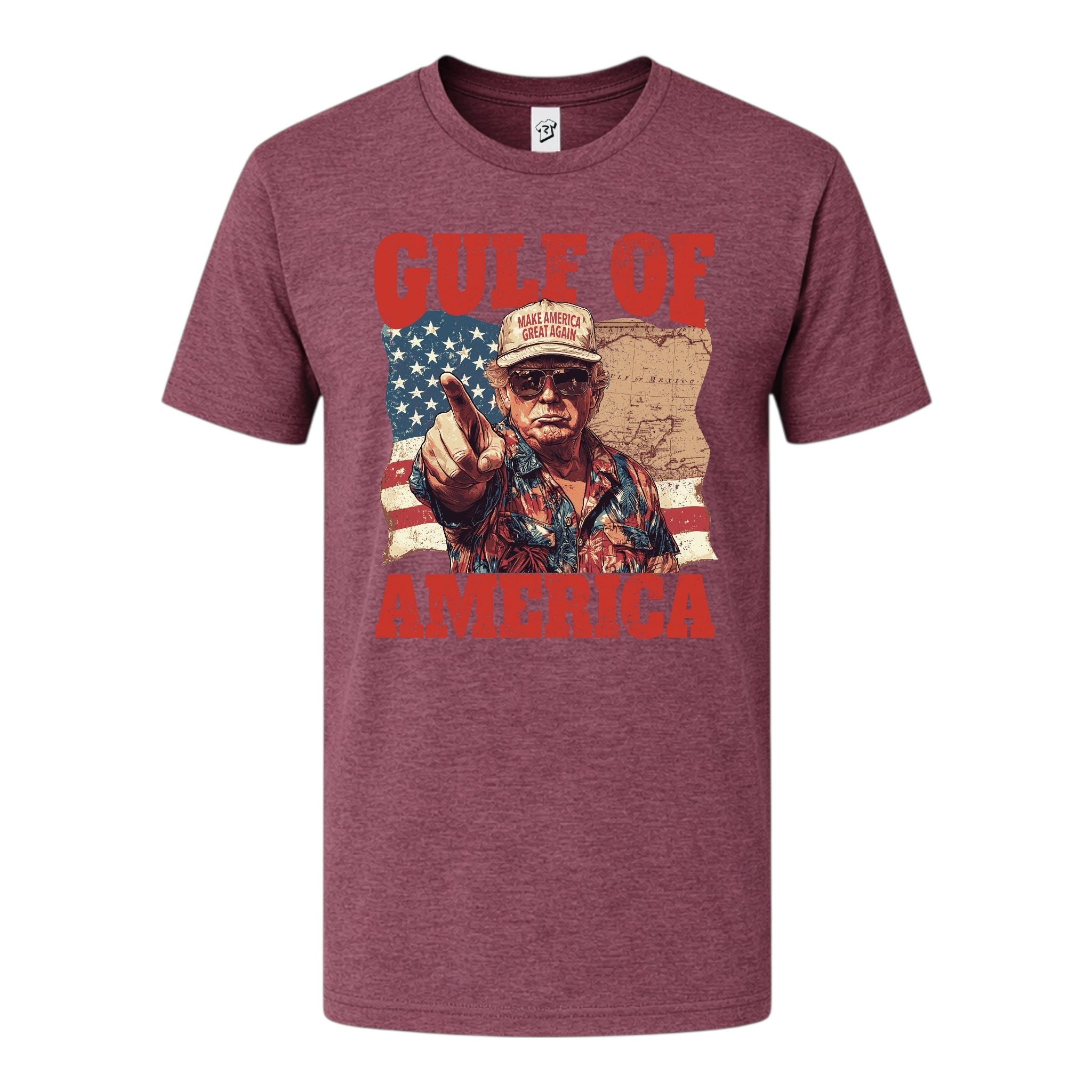 Tees Club graphic tee Gulf of America Jimmy Buffett - Premium Tee Black Size 2XL detail