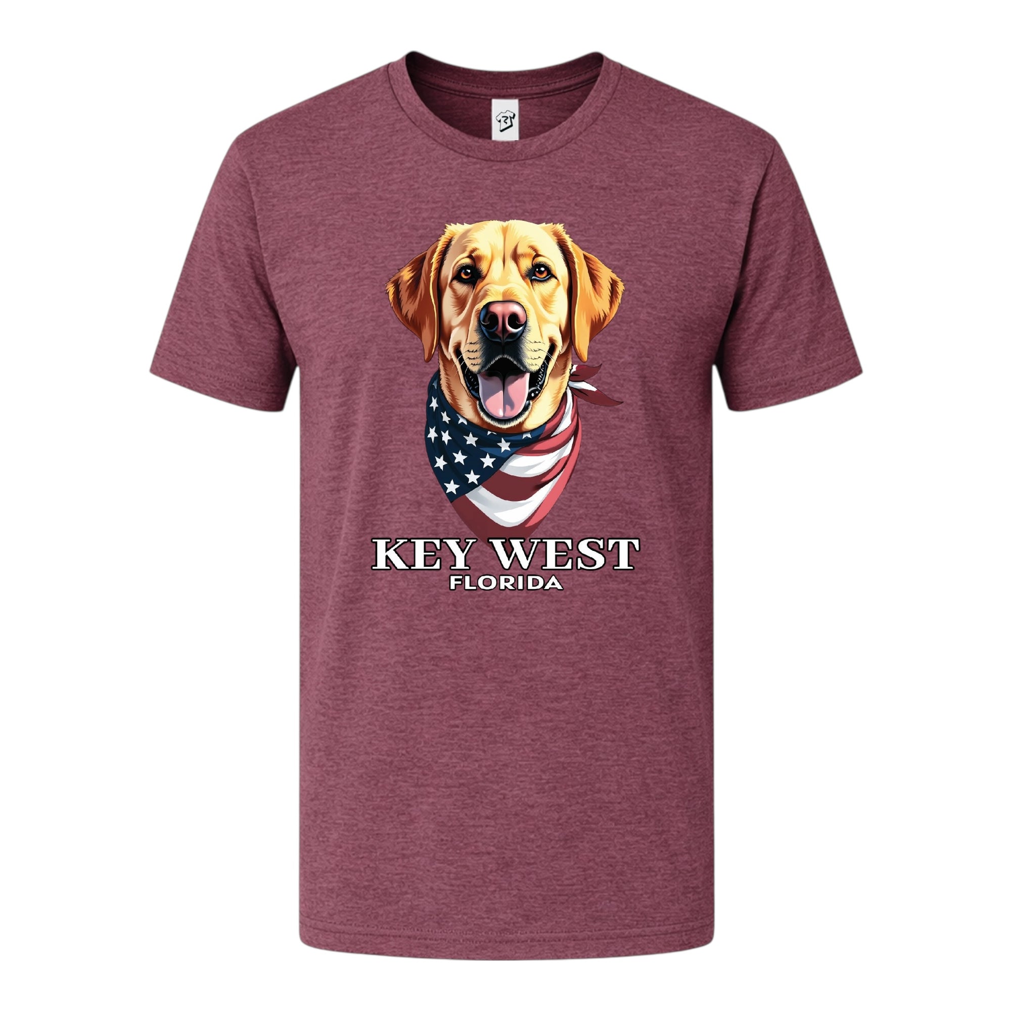 Tees Club graphic tee Golden Retriever KW - Premium Tee Black Size S front view