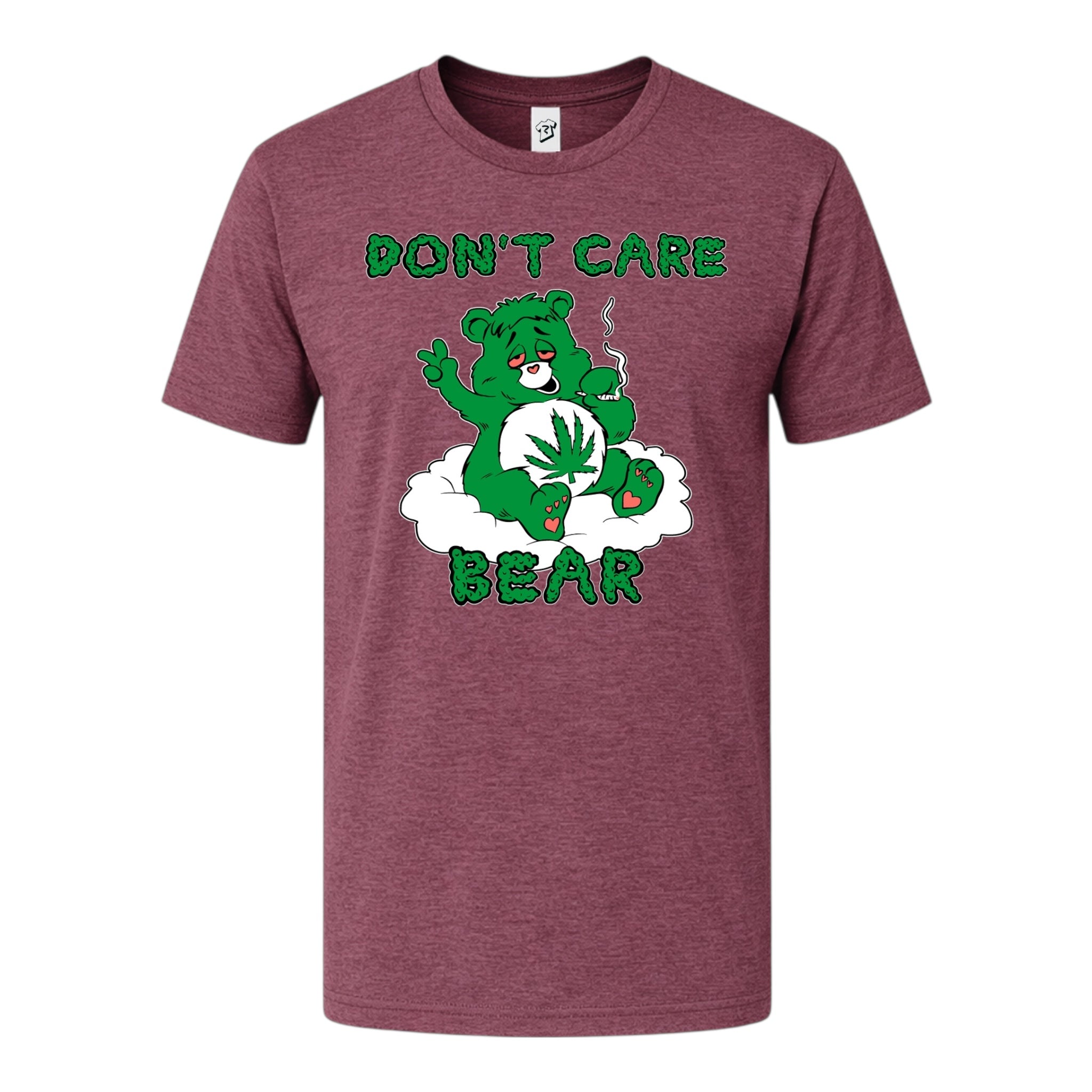 Don't Care Lazy Bear - Premium Tee