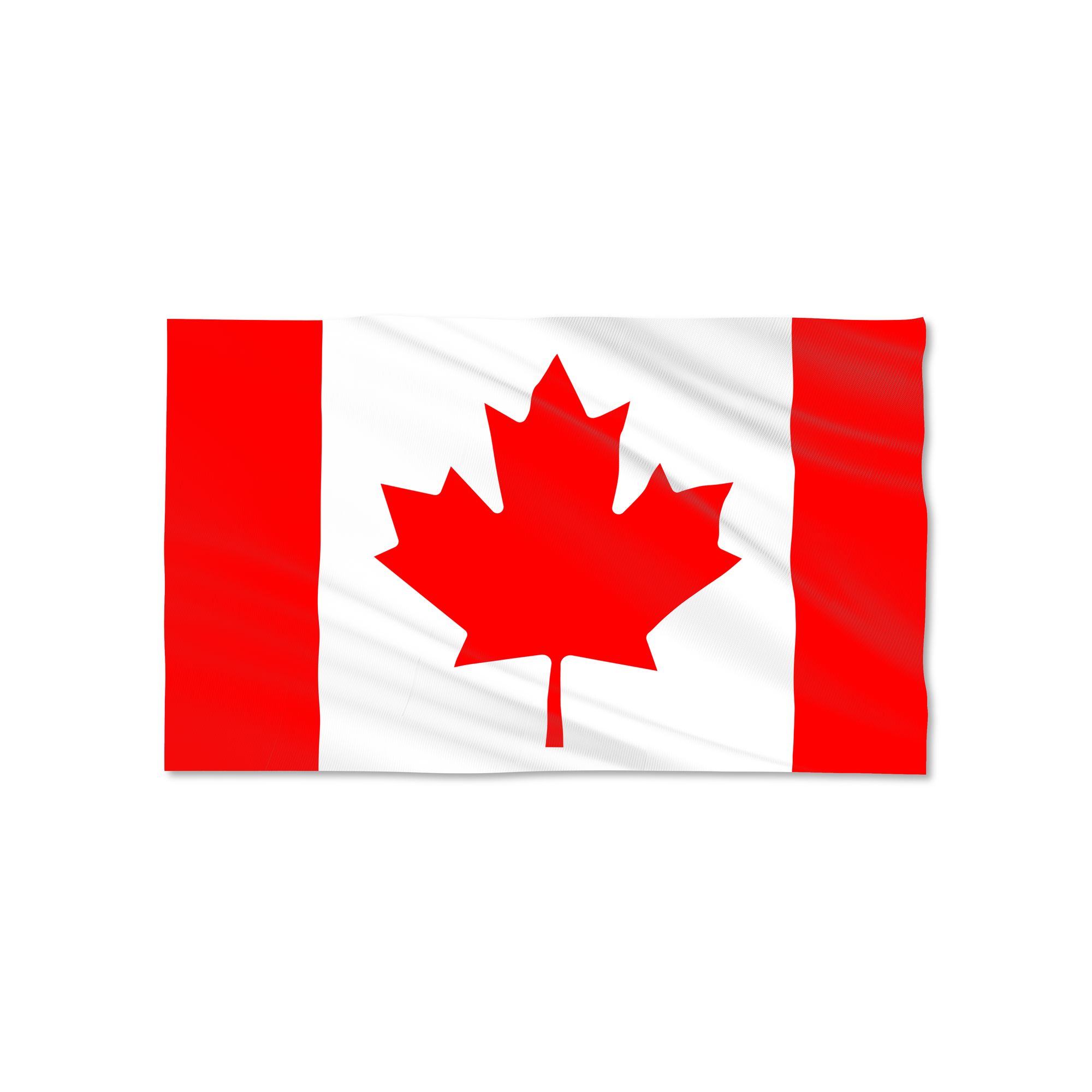 Tees Club baseball cap Canada Flag (3'x 5') front view