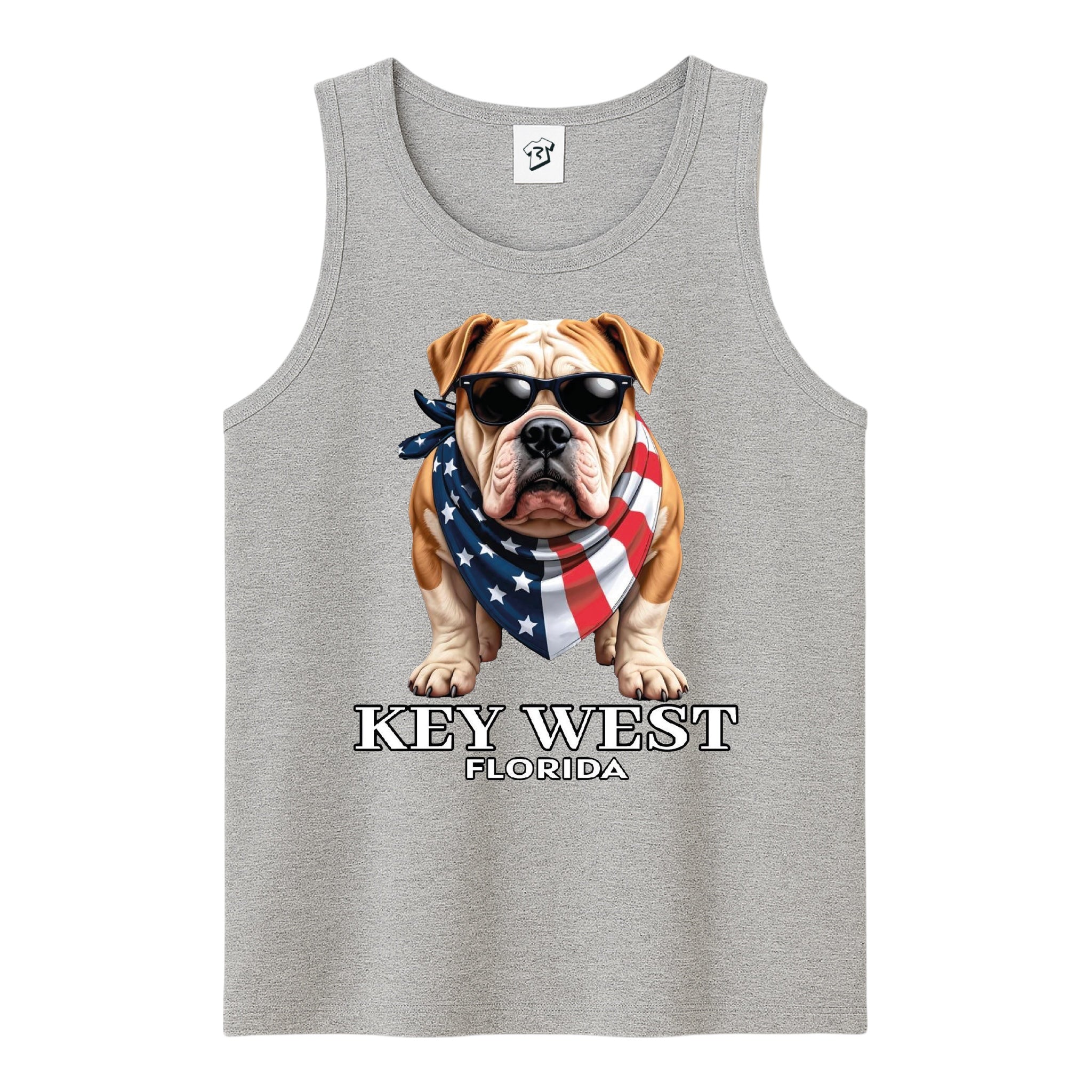 Tees Club tank top Bulldog KW - Tank Top Navy Size M detail