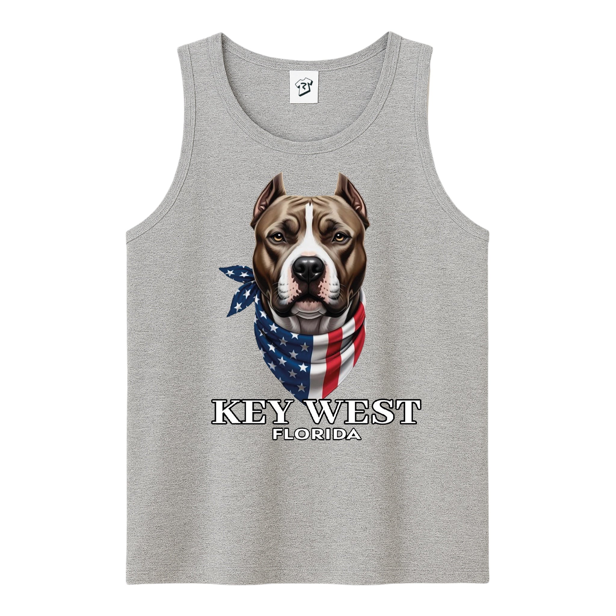 Tees Club tank top Pitbull KW - Tank Top Navy Size M detail