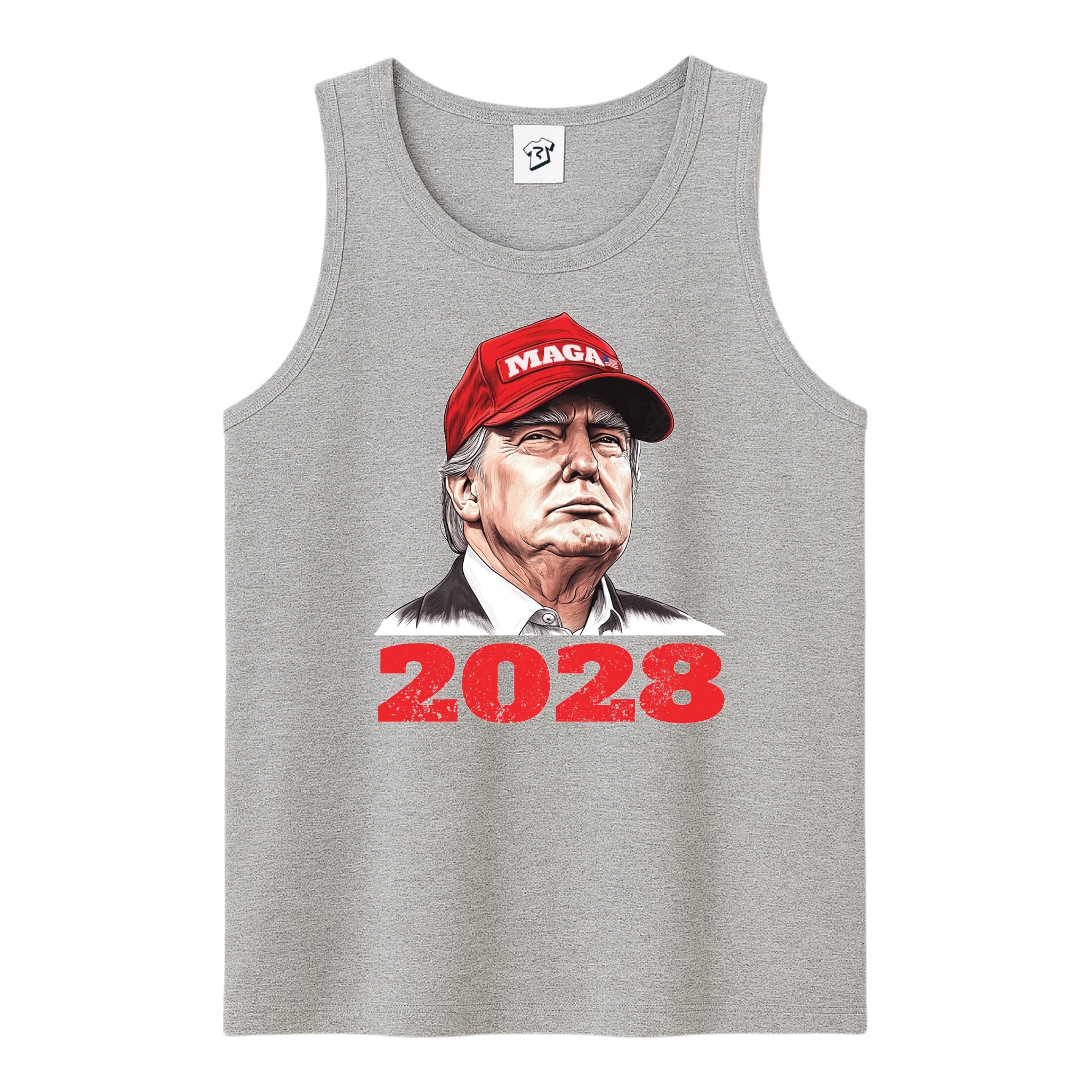 Tees Club tank top Trump 2028 - Tank Top Navy Size M detail