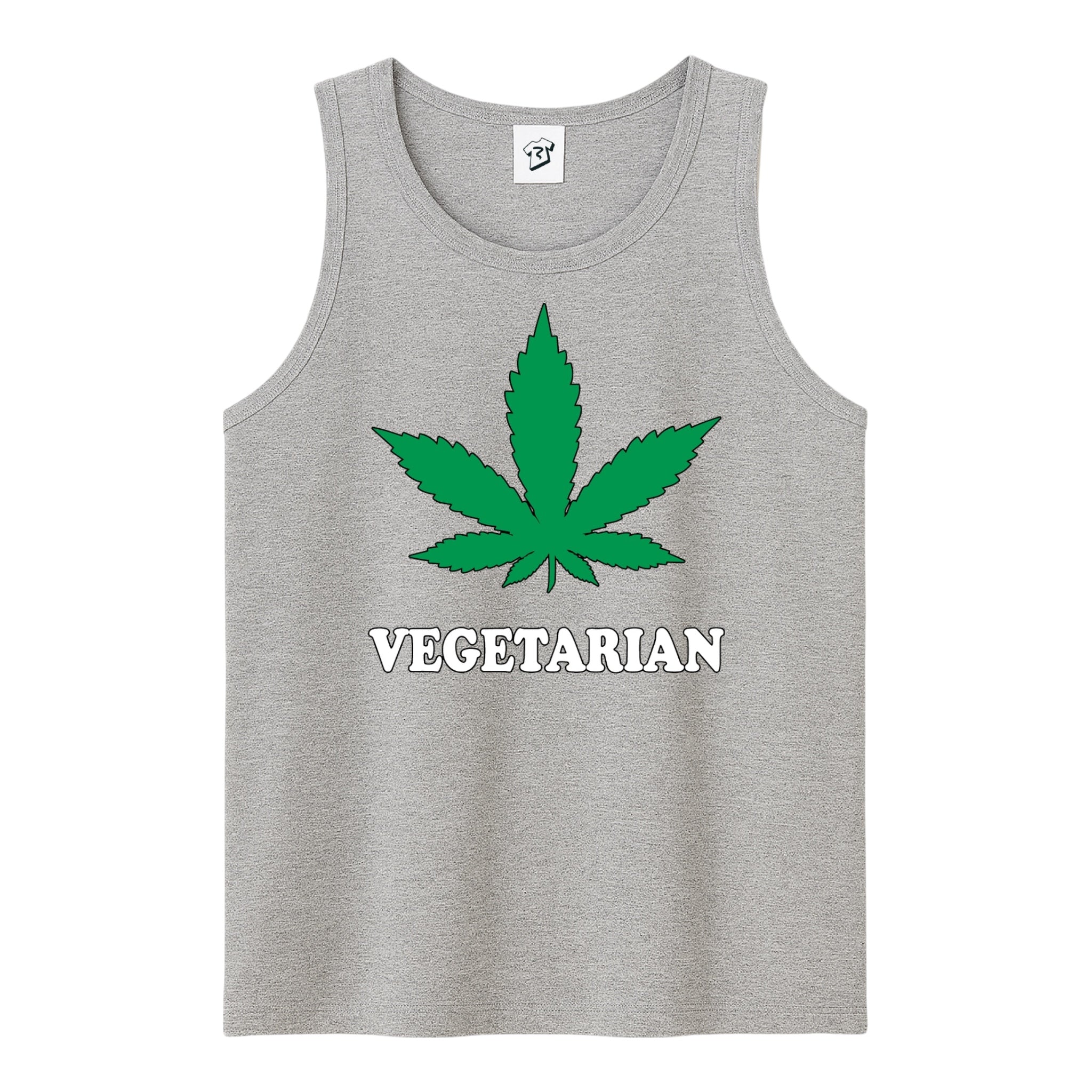Tees Club tank top Vegetarian - Tank Top Navy Size M detail