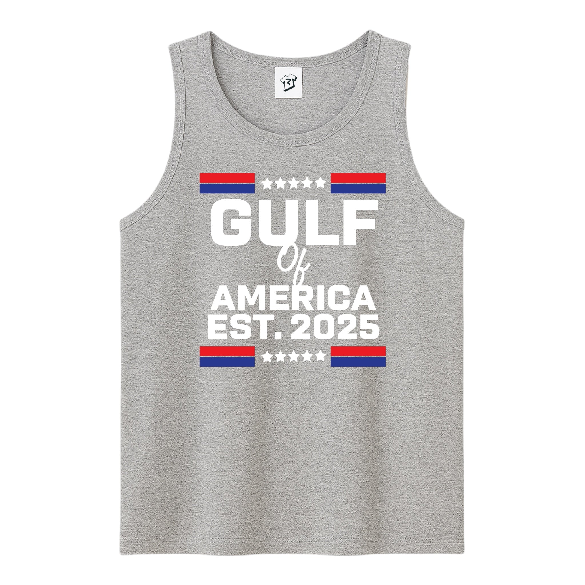 Tees Club tank top Gulf of America EST 2025 - Tank Top Navy Size M detail