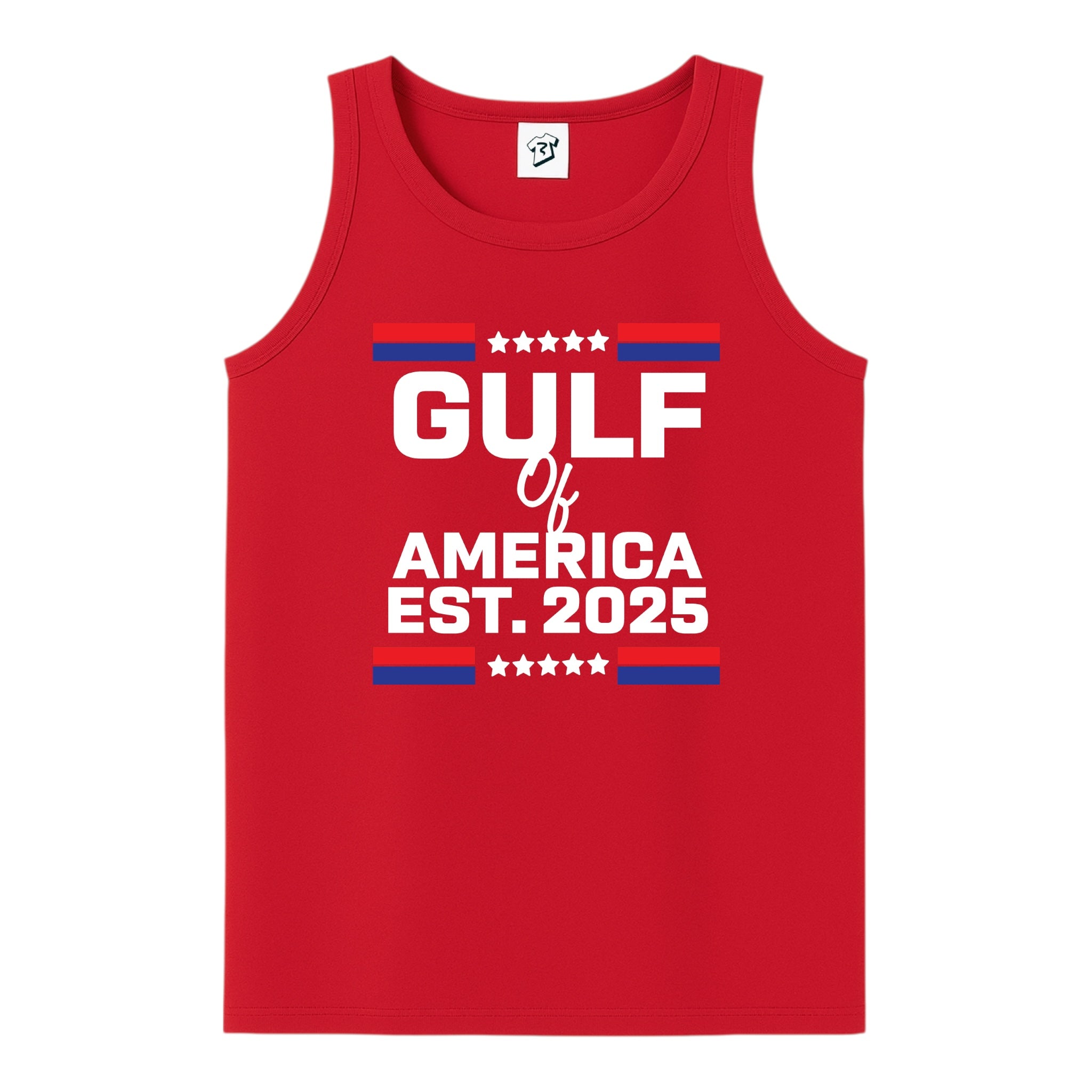 Tees Club tank top Gulf of America EST 2025 - Tank Top Navy Size L detail