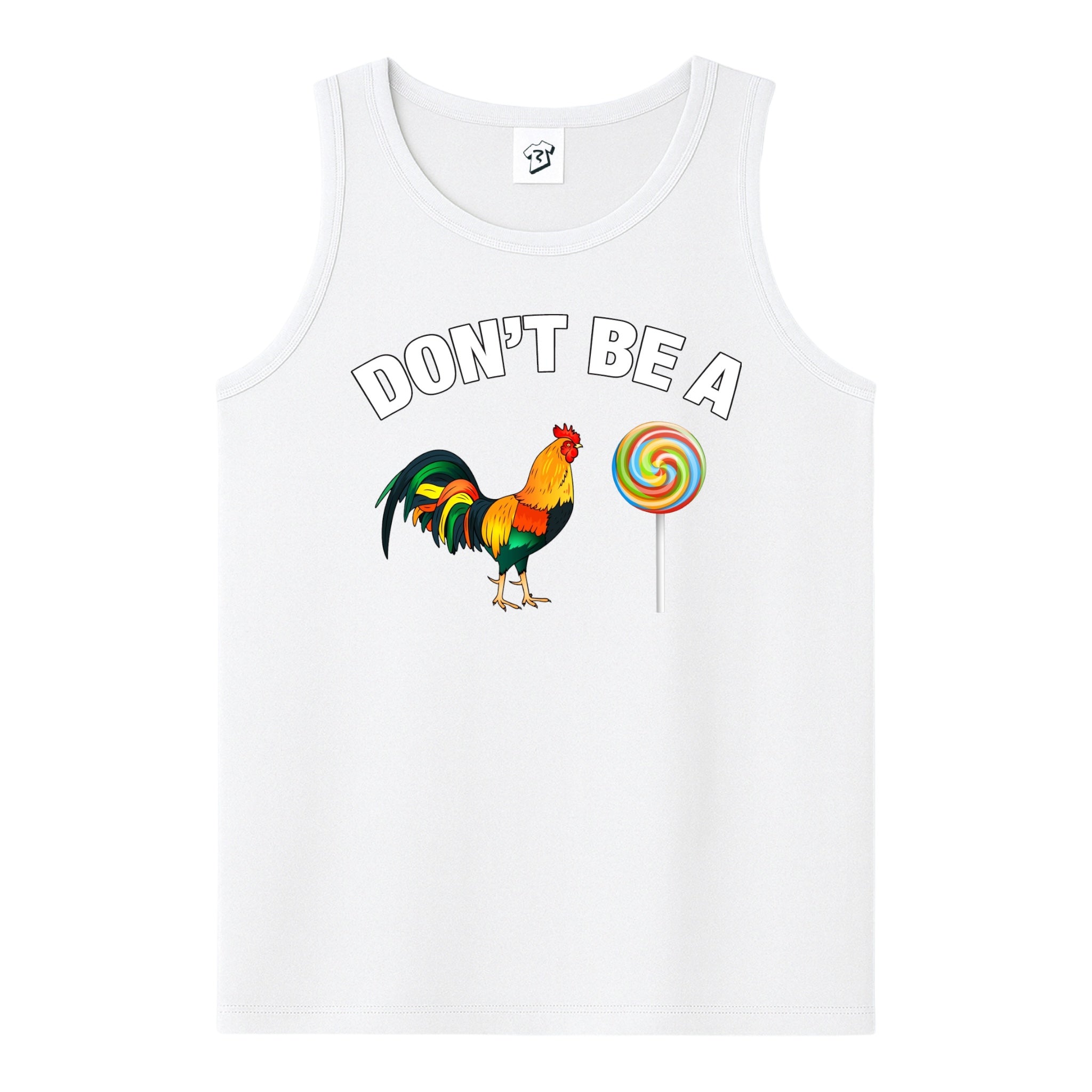 Tees Club tank top Don't Be a Cock Sucker - Tank Top Navy Size L detail