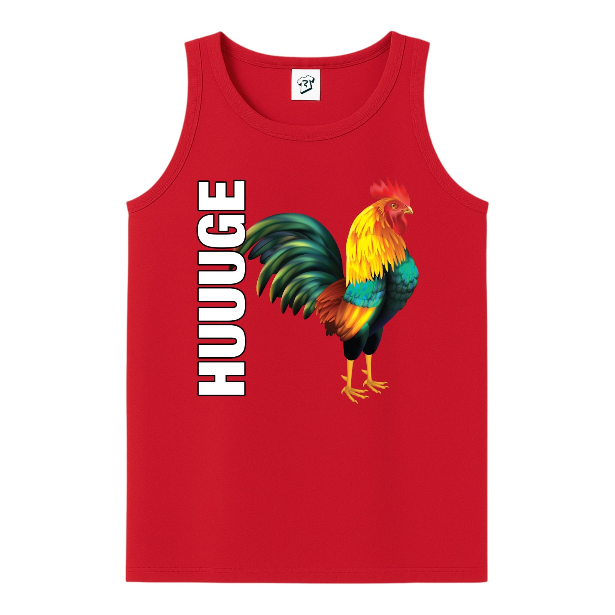Tees Club tank top Huge Cock - Tank Top Navy Size L detail