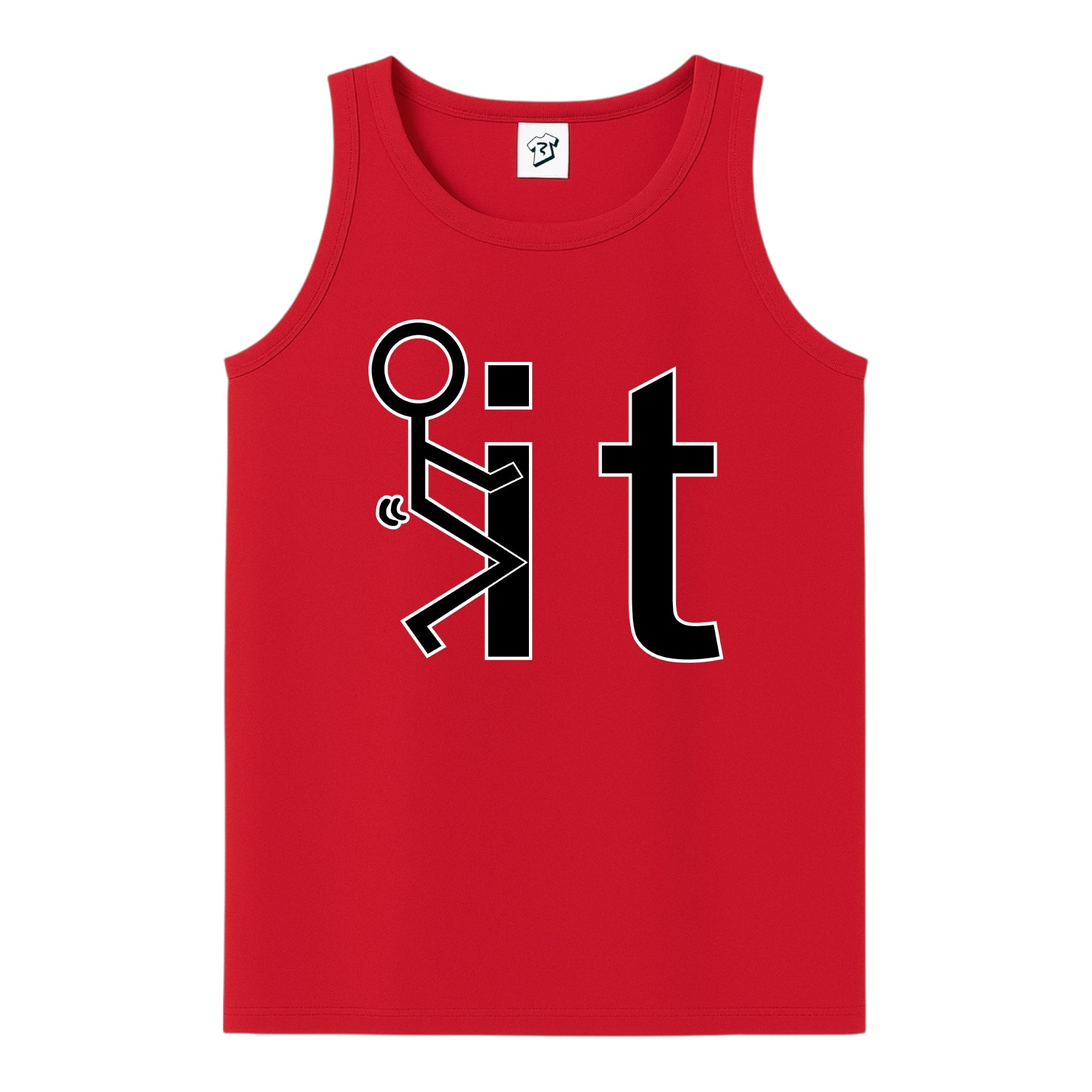 Tees Club tank top Fuck It - Tank Top Navy Size L detail