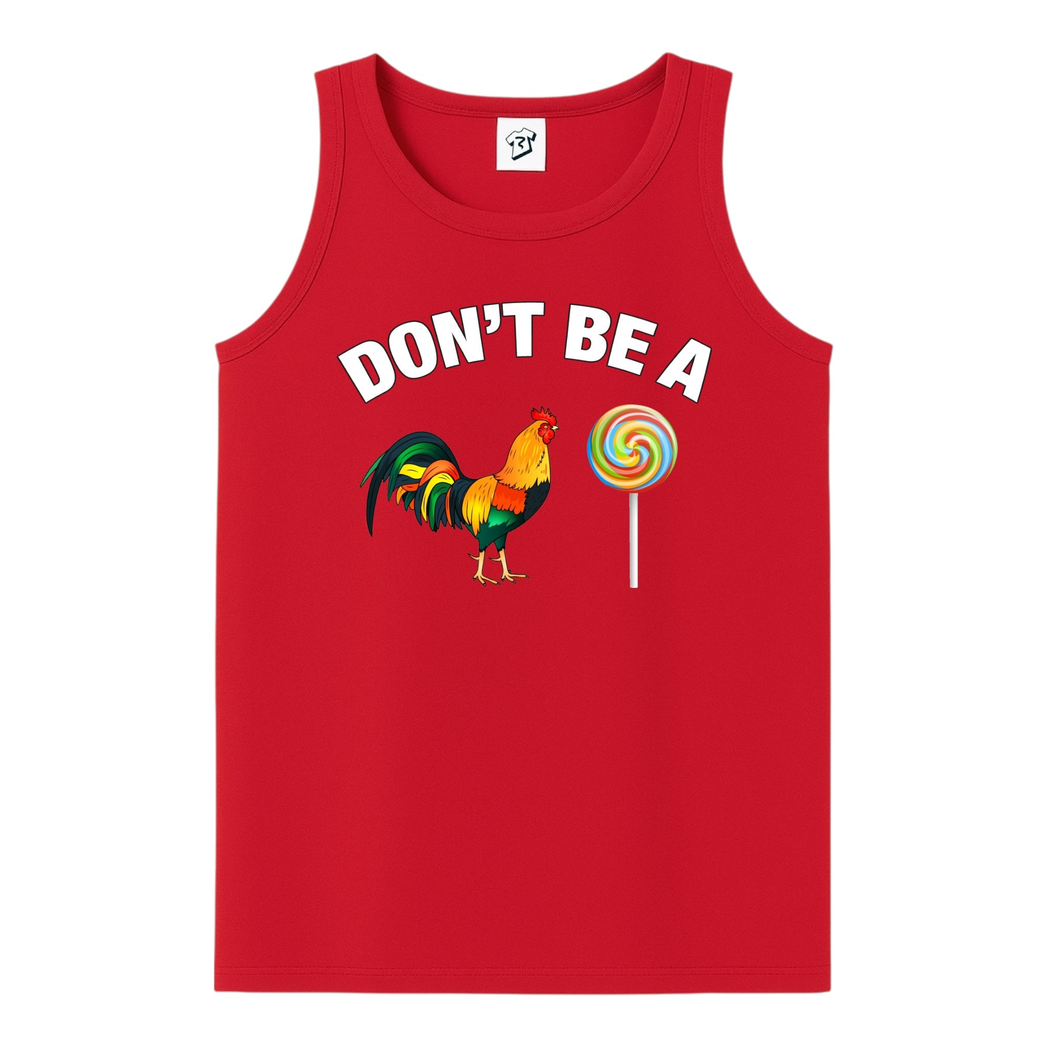 Tees Club tank top Don't Be a Cock Sucker - Tank Top Navy Size L detail