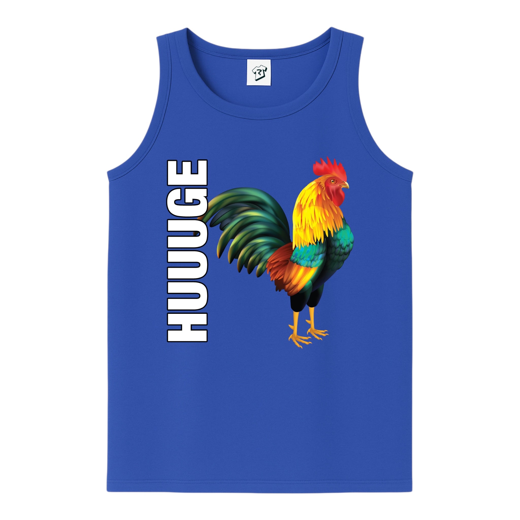 Tees Club tank top Huge Cock - Tank Top Navy Size M detail