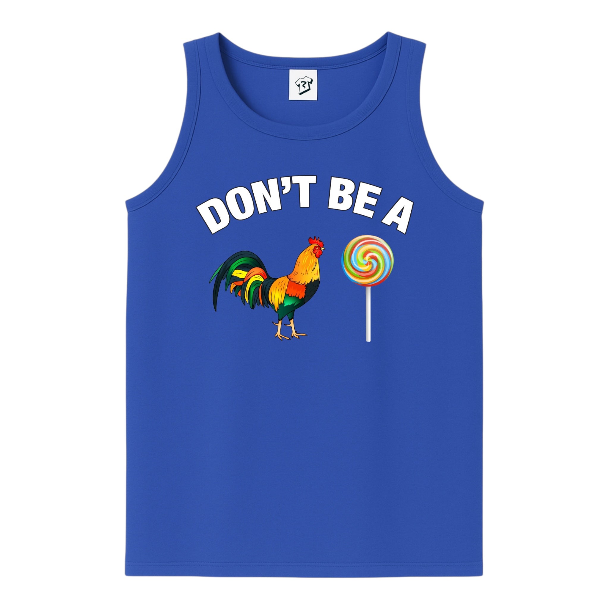 Tees Club tank top Don't Be a Cock Sucker - Tank Top Navy Size M detail