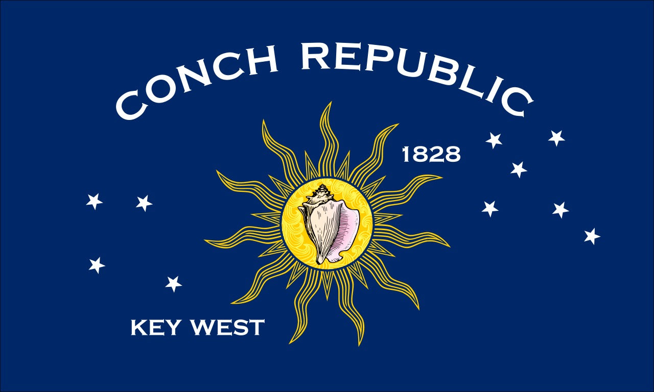 Conch Republic Flag (3'x5')