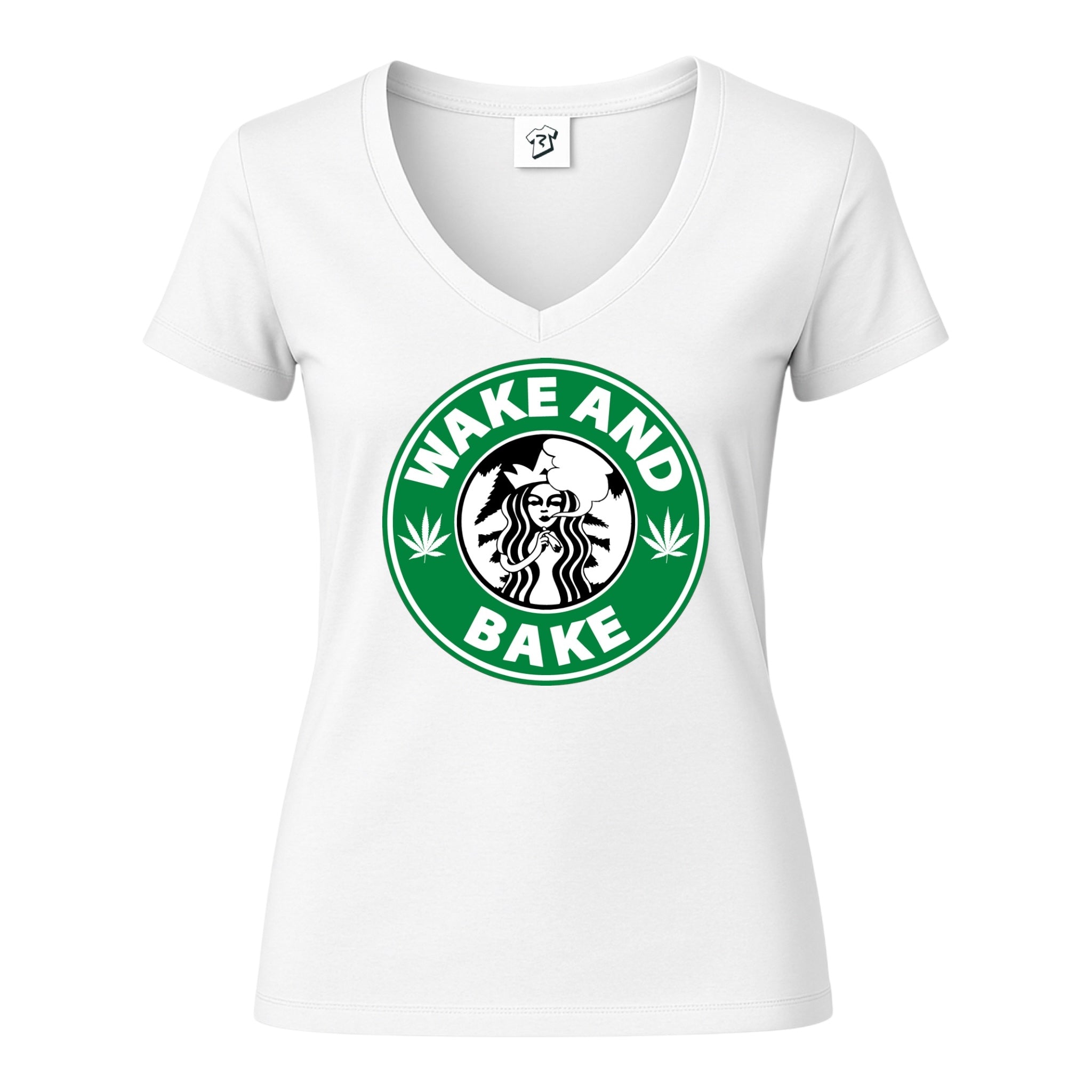 Wake N' Bake - V-Neck Tee