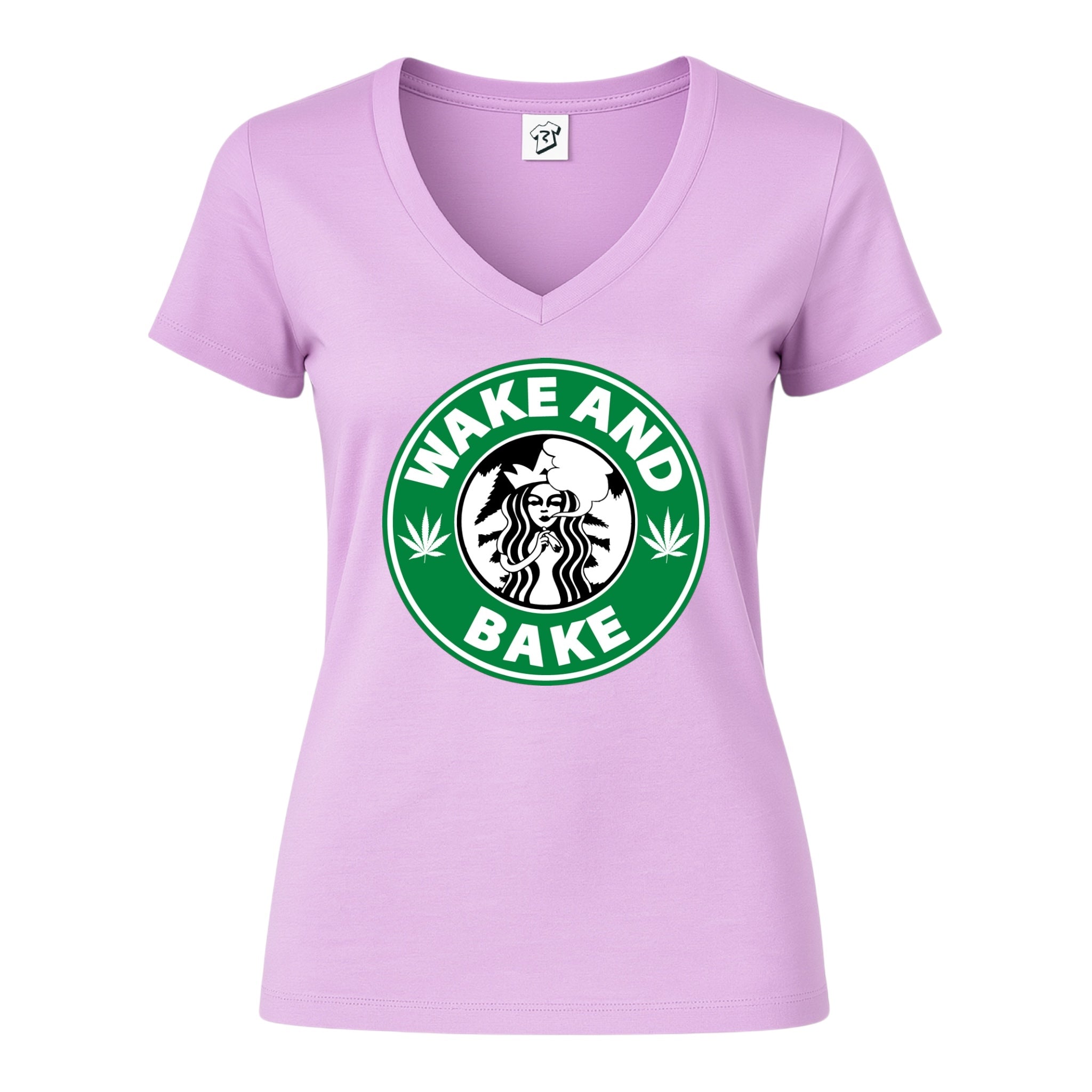 Wake N' Bake - V-Neck Tee