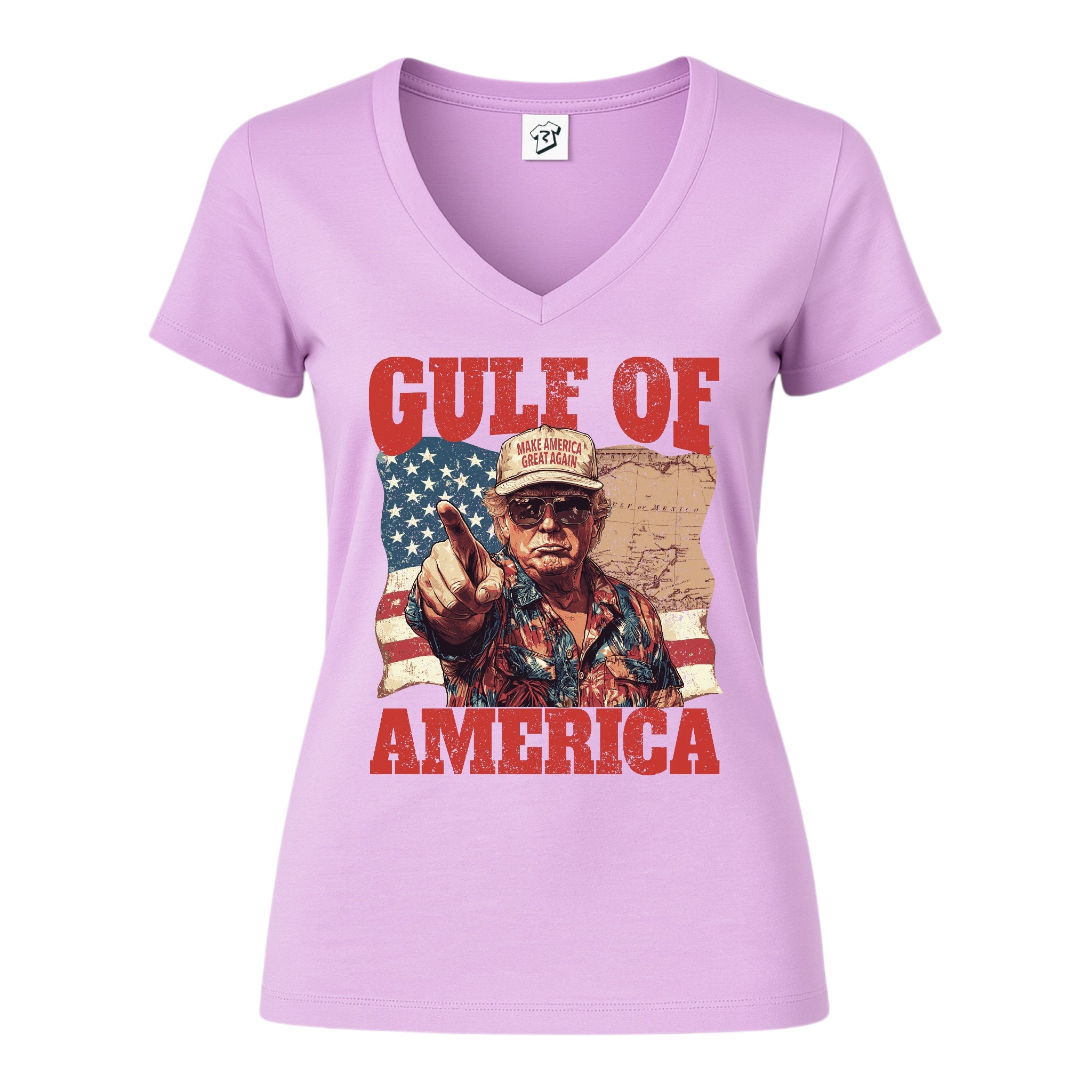 Tees Club v-neck t-shirt Gulf of America Jimmy Buffett - V-Neck Tee Black Size M detail